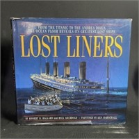 "LOST LINERS" BOOK Hardcover