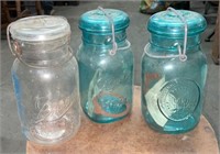 (3) Canning Jars, Ball