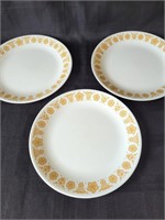 Vintage Corelle Butterfly Gold Plates