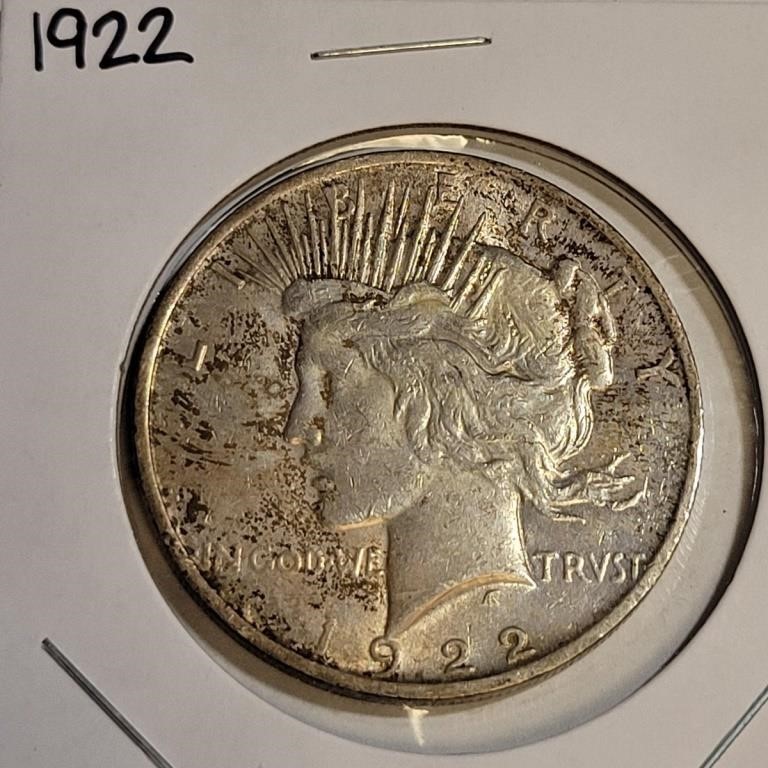 1922 - PEACE SILVER DOLLAR (1)