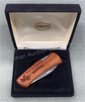 Zippo Quail Unlimited Knife