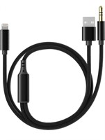 NEW (3.94')  Aux Cable for iPhone