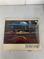 Original 1966 Ford Dealership advertising