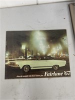 Original 1967 Ford Fairlane dealership