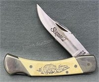 Schrade Scrimshaw SC705 Knife