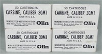 4× - Olin 30 Carbine, 50Rds/box