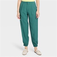 Women's High-Rise Ankle Jogger Pants - a New Day