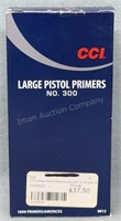 1000 CCI No 300 Large Pistol Primers