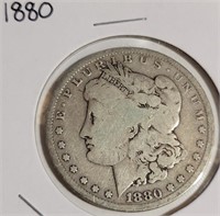 1880 - MORGAN SILVER DOLLAR (18)