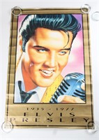 1992 ELVIS Presley 1935-1977 Stamp Design Poster