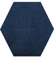 Solid Color Area Rug Navy - 3' Hexagon