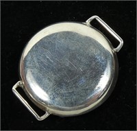 English silver hallmarked watch case, 6.5 grams