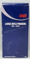 1000 CCI No 200 Large Rifle Primers
