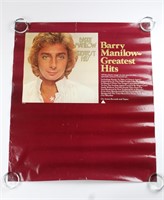 1970s Barry Manilow PROMO Record Poster A2L8601