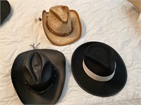 (3) hats