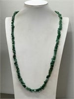 LONG NATURAL STONE NECKLACE