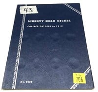 x16- Partial set of Liberty nickels 1897-1912,