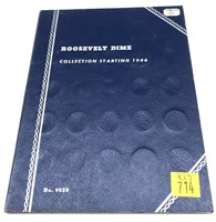 x29- Partial set of Roosevelt dimes: 1946-1963-x29