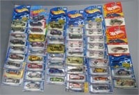 (45) Assorted Die Cast Hotwheels Cars in