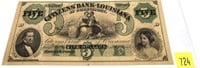Obsolete $5 Bank of Louisiana note