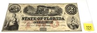 Obsolete $2 1864 State of Florida note