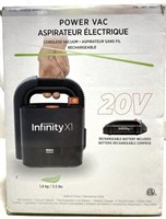 Infinity X1 Power Vac *pre-owned Light Use