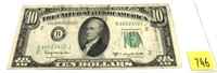 $10 Federal Reserve note, series of 1950D