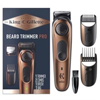 King C. Gillette Beard Trimmer PRO with 40 Beard L