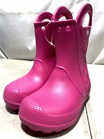 Crocs Kids Rain Boots Size 9