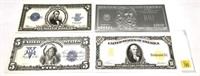 Lot, reproduction currency, 4 pcs.