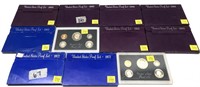 x11- Proof sets: 1972-1986, -x11 sets -SOLD by the