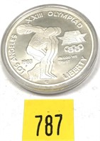 1983 Olympic silver dollar
