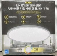 Koda Slim 15” Led Ceiling Light *pre-owned
