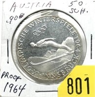 1964 Austria 50 schillings
