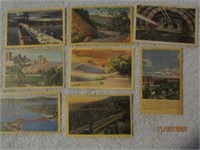 Postcards 8 New York Arizona California