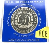 1981 English Prince Charles/ Lady Diana Royal