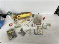 Fishing and lure making items