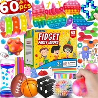 (60 Pcs) Sensory Fidget Toys Pack, School Classroo