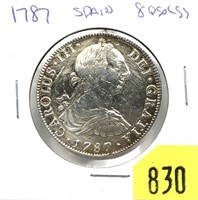 1787 Spanish 8 reales
