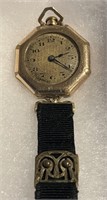 1930's Art Deco lady's gold filled watch.