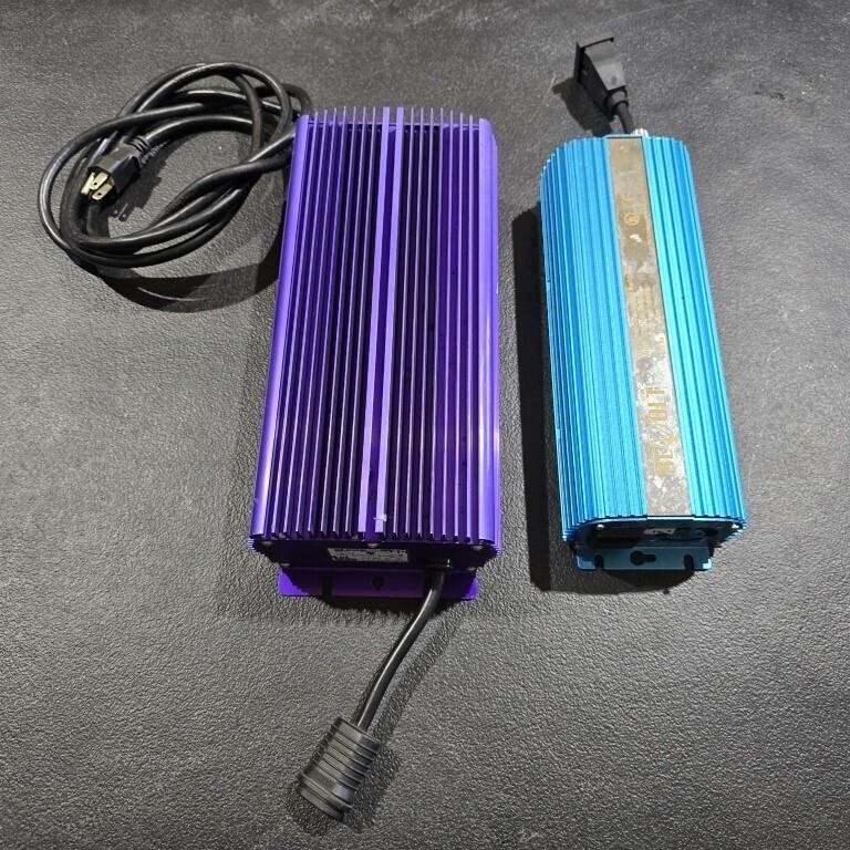 2 600W Electronic Ballasts  -  Notes