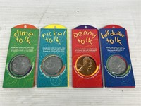 Kids coins learning books