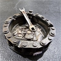 Cool Decorative Motorcycle Chain Ashtray