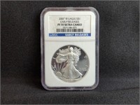 2007 W EAGLE EARLY RELEASES SILVER DOLLAR