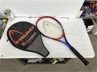 A head carbon 5000 tennis racket and cover