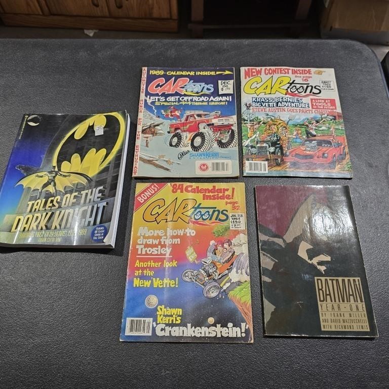 Comics- Batman, Cartoons