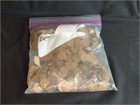 400+ 1940S WHEAT PENNIES, UNSEARCHED