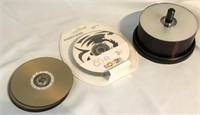 Unused Burnable Dvd-R & Cd-R Discs Lot