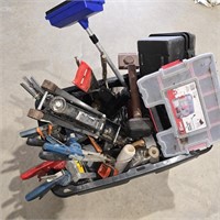 Tote Full of Tools and Misc.