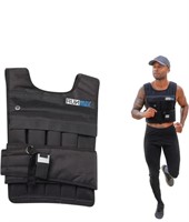 New RUNFast RUNmax Pro Weighted Vest, 40 lb,